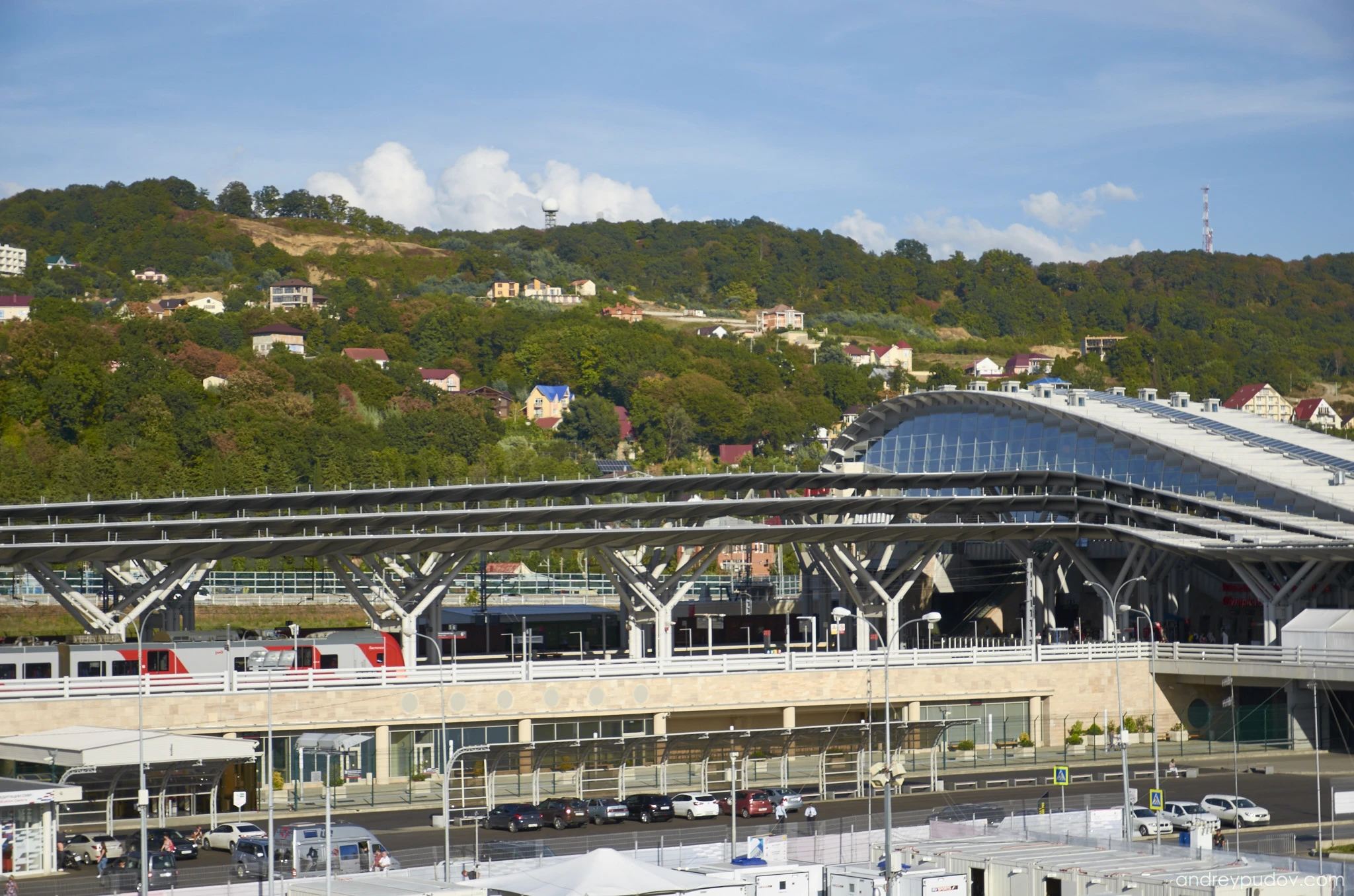 2015 Formula 1 Russian Grand Prix - Imeretinsky Kurort Railway Station

The railway station of the North Caucasus Railway is located in the Adler district of Sochi. The station was built for the 2014 Winter Olympics as Olympic Park and was the main transport hub of Olympic Park, the coastal cluster. During the Olympics, 26 pairs of trains departed daily from the station to Krasnaya Polyana railway station where the remainder of the Olympic events occurred.

On 15 March 2016, the station was renamed Imeretinsky Kurort.