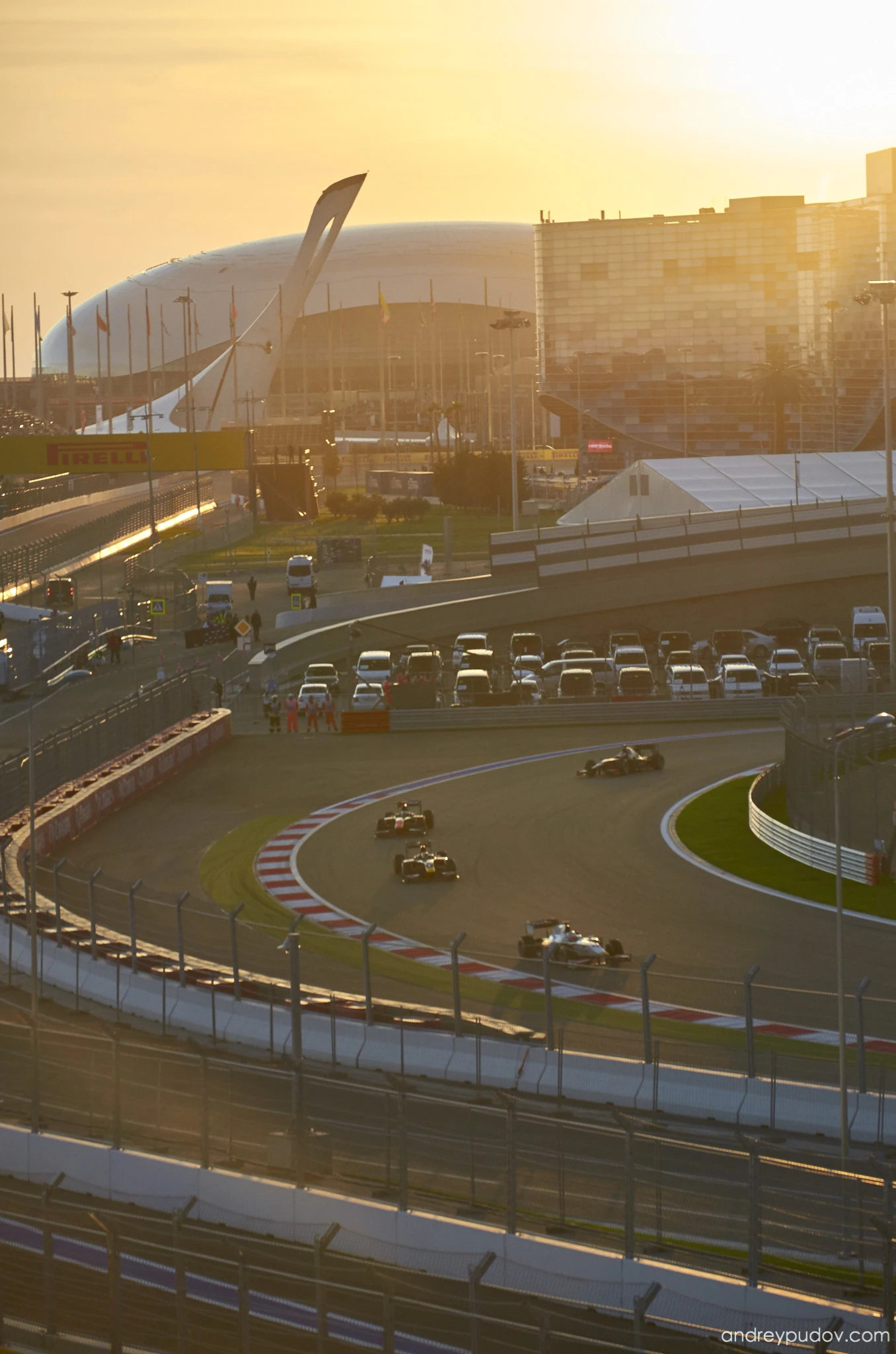 The first race of GP2 series.
