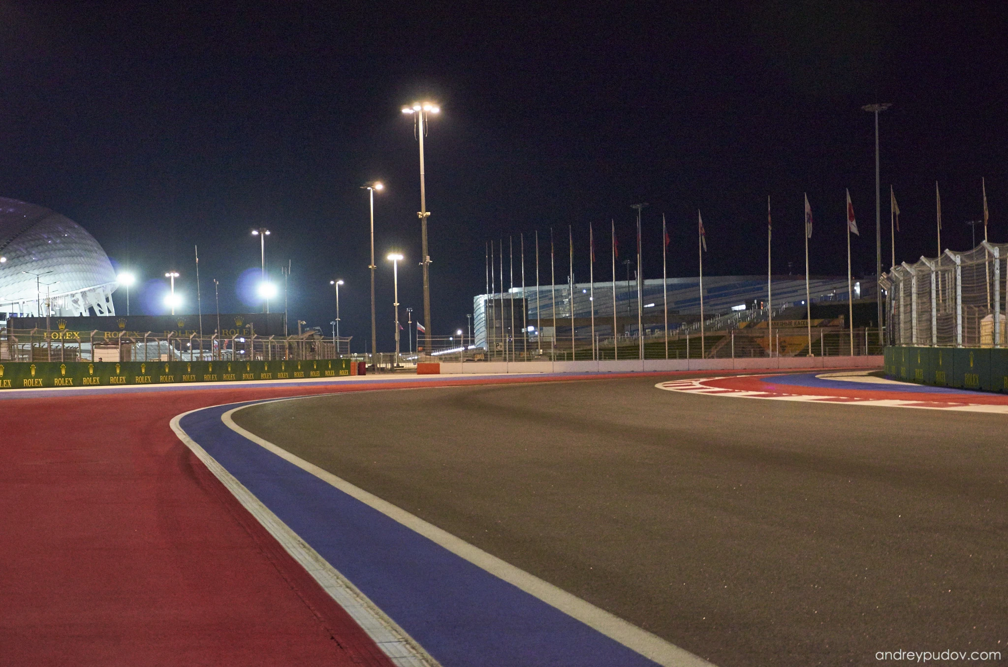 2015 Formula 1 Russian Grand Prix - The night before the race.
