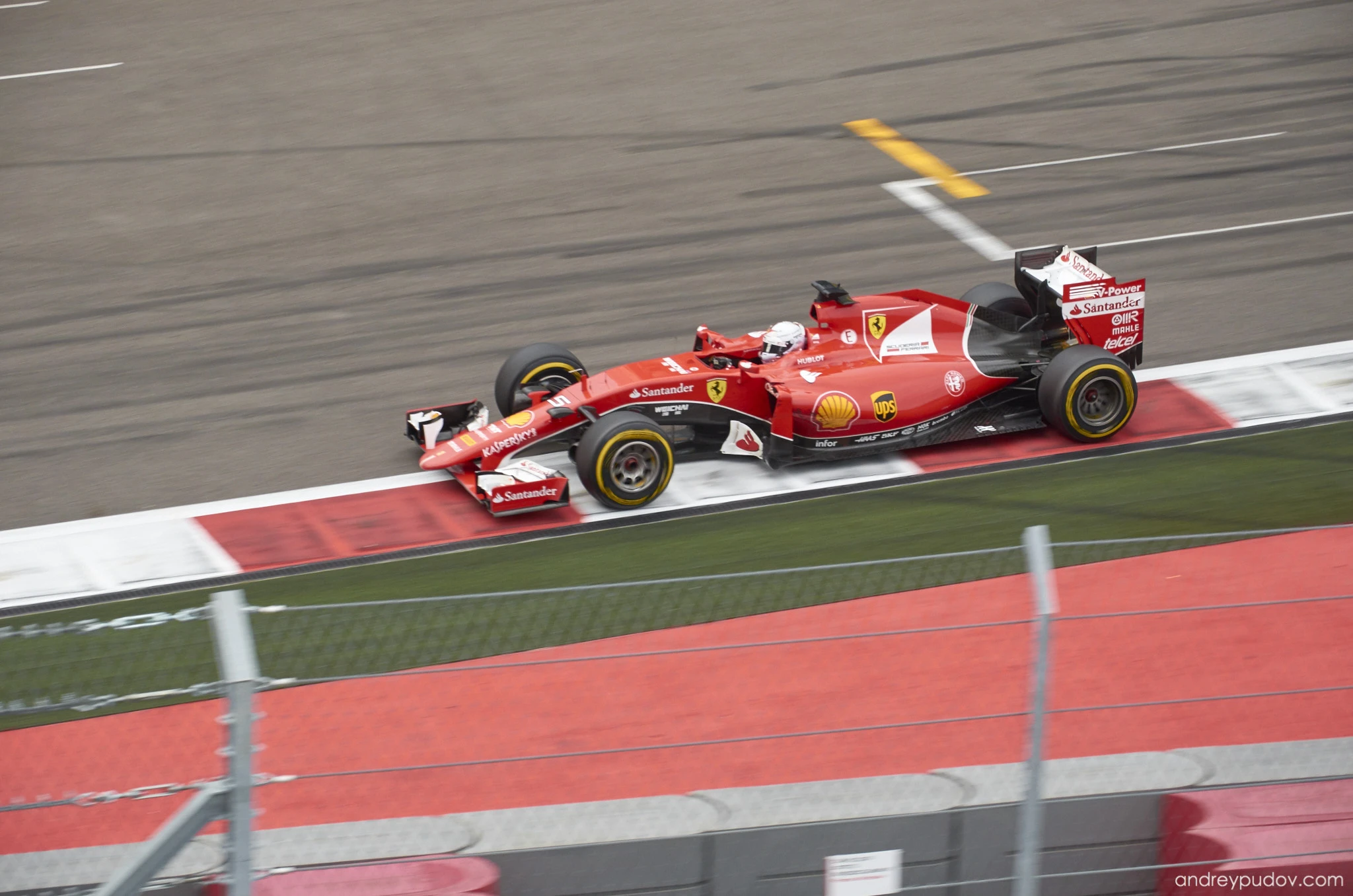 2015 Formula 1 Russian Grand Prix - Sebastian Vettel