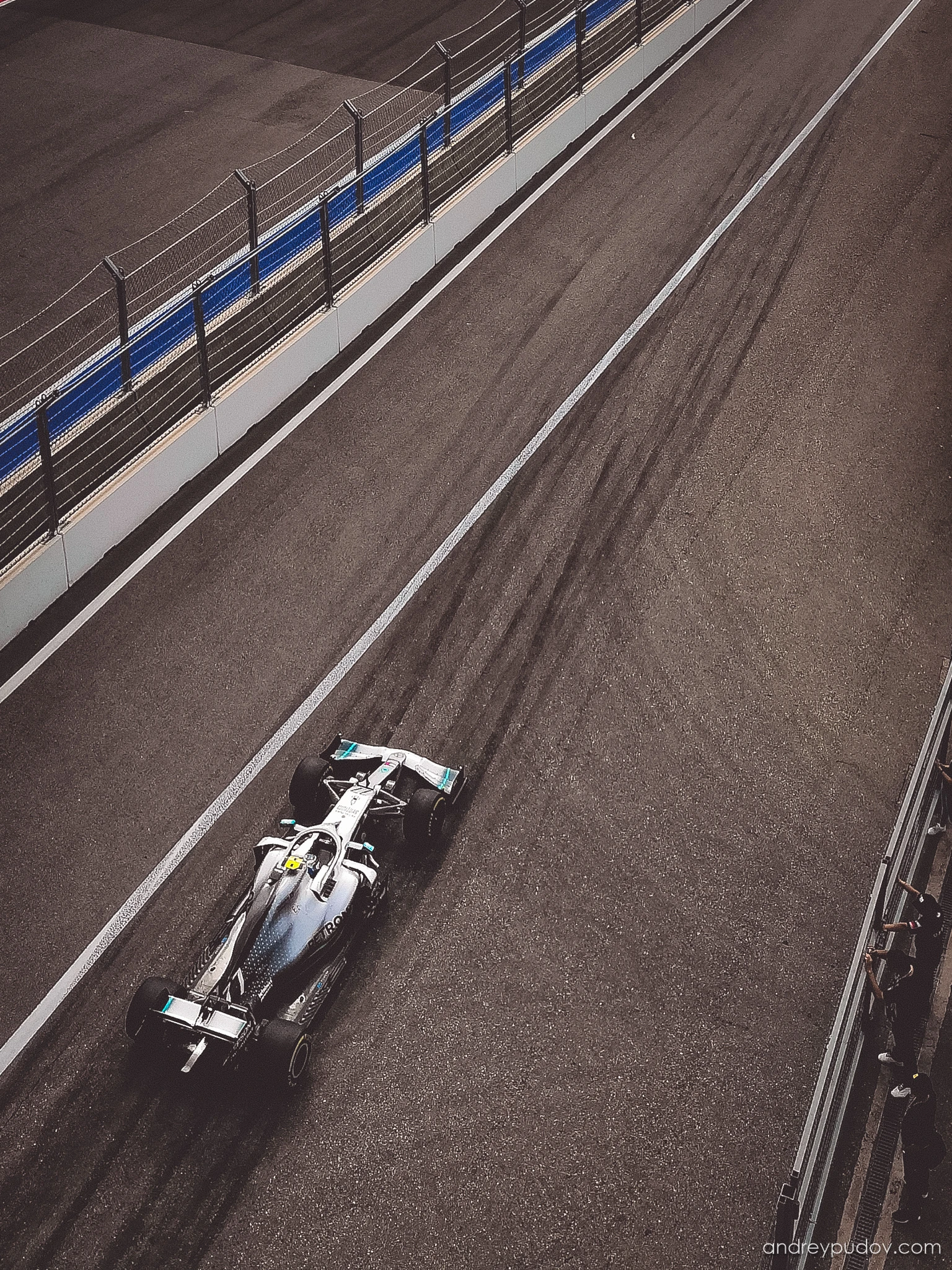 Valtteri Bottas drives Mercedes AMG F1 W10 EQ Power+