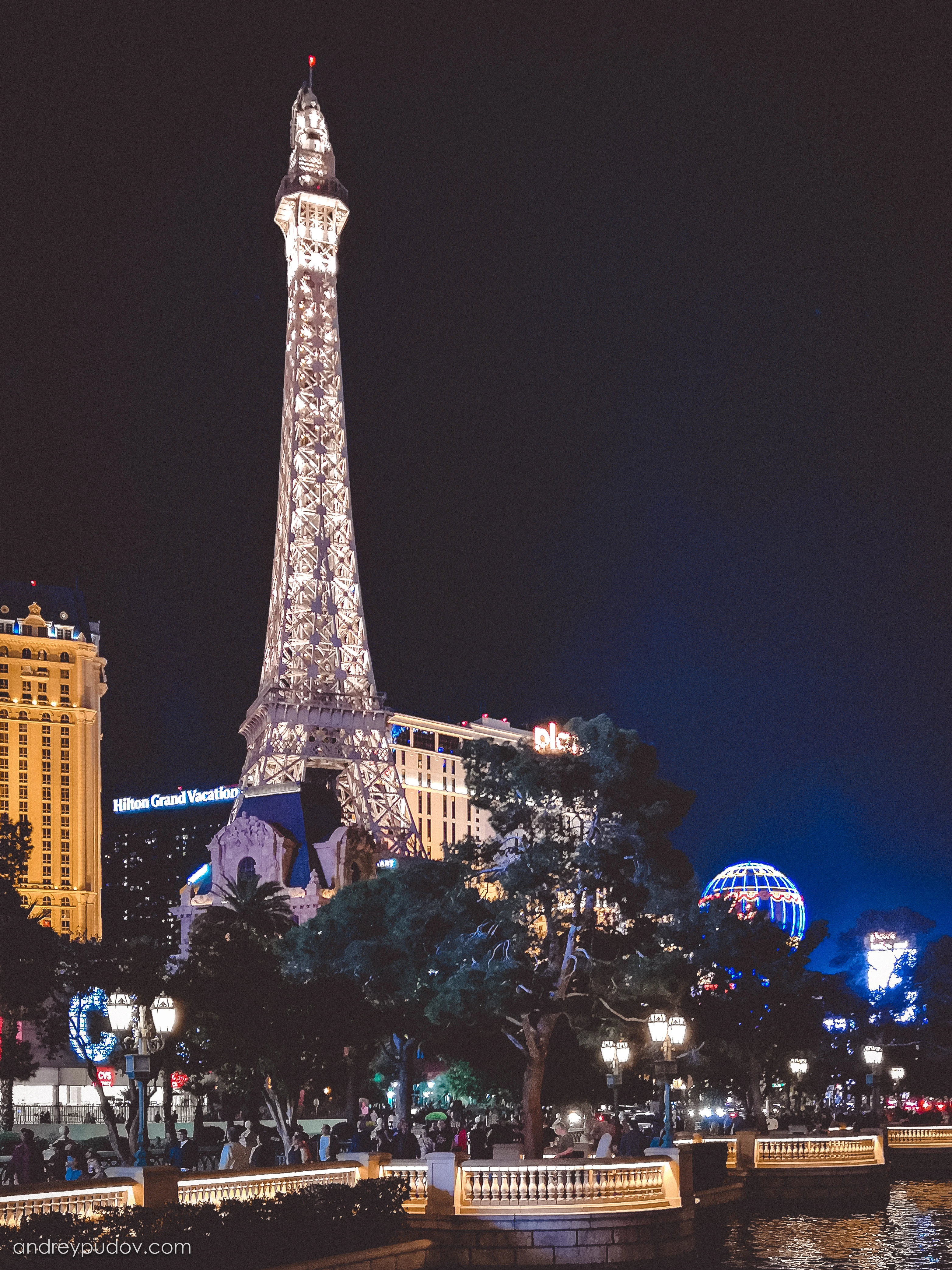 The Eiffel Tower

Construction began on the Paris Las Vegas Resort & Casino and its accompanying tower in 1997, with its completion taking place the following year. The Paris connects to its sister hotel, Bally’s, via tram. Initially, plans included a full-size replica of the famous Eiffel Tower, but due to flight path concerns from McCarran Airport, the tower had to be scaled down. Despite the reduction in its size, the Eiffel Tower in Las Vegas still offers the highest viewpoint of the Las Vegas Strip. At its architectural height, it stands over 12 meters taller than the High Roller Ferris wheel at the nearby LINQ. It’s become a popular place to celebrate Valentine’s Day, host a wedding, and, thanks to the Eiffel Tower Experience, take selfies.